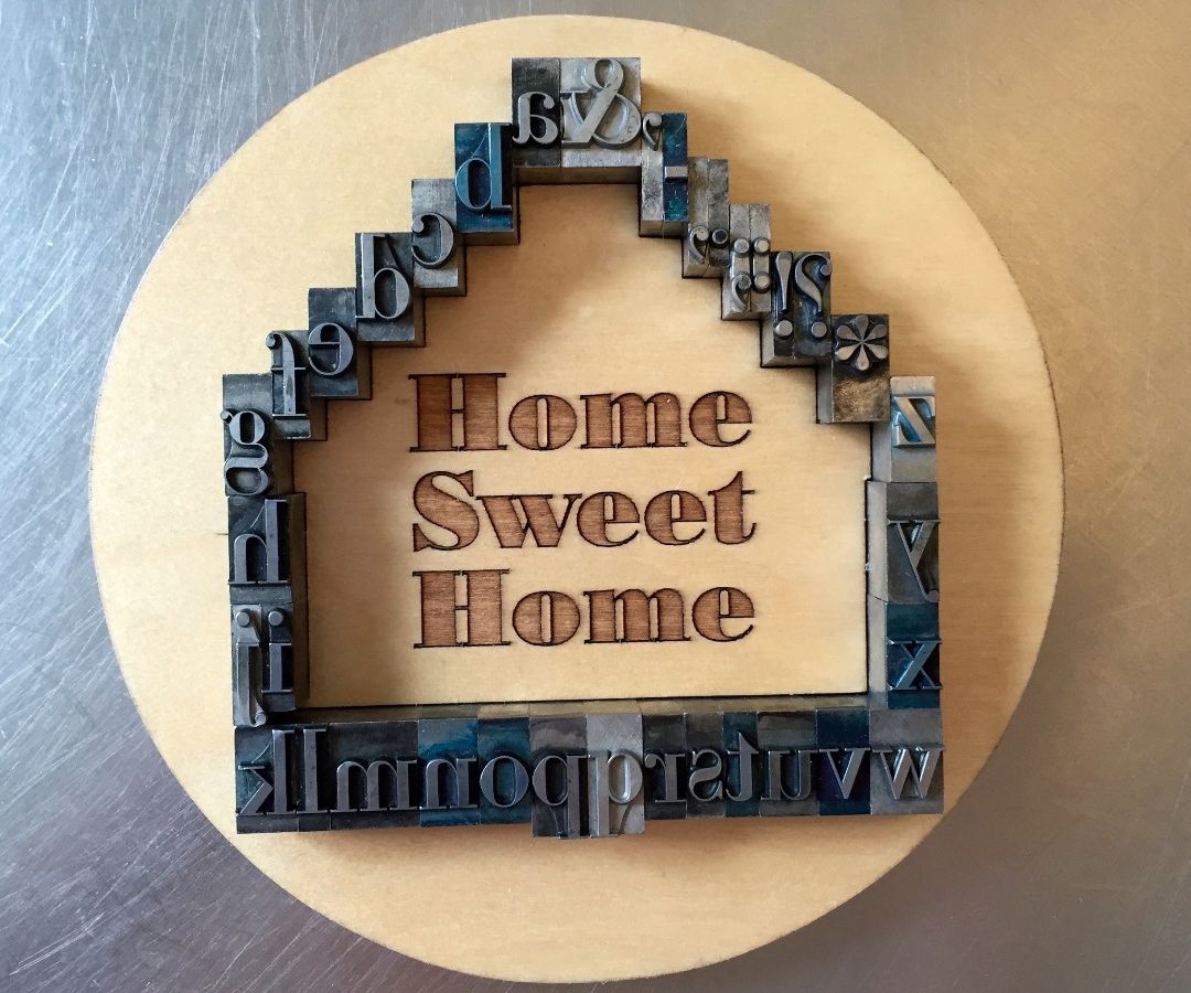 Home Sweet Metal Type
