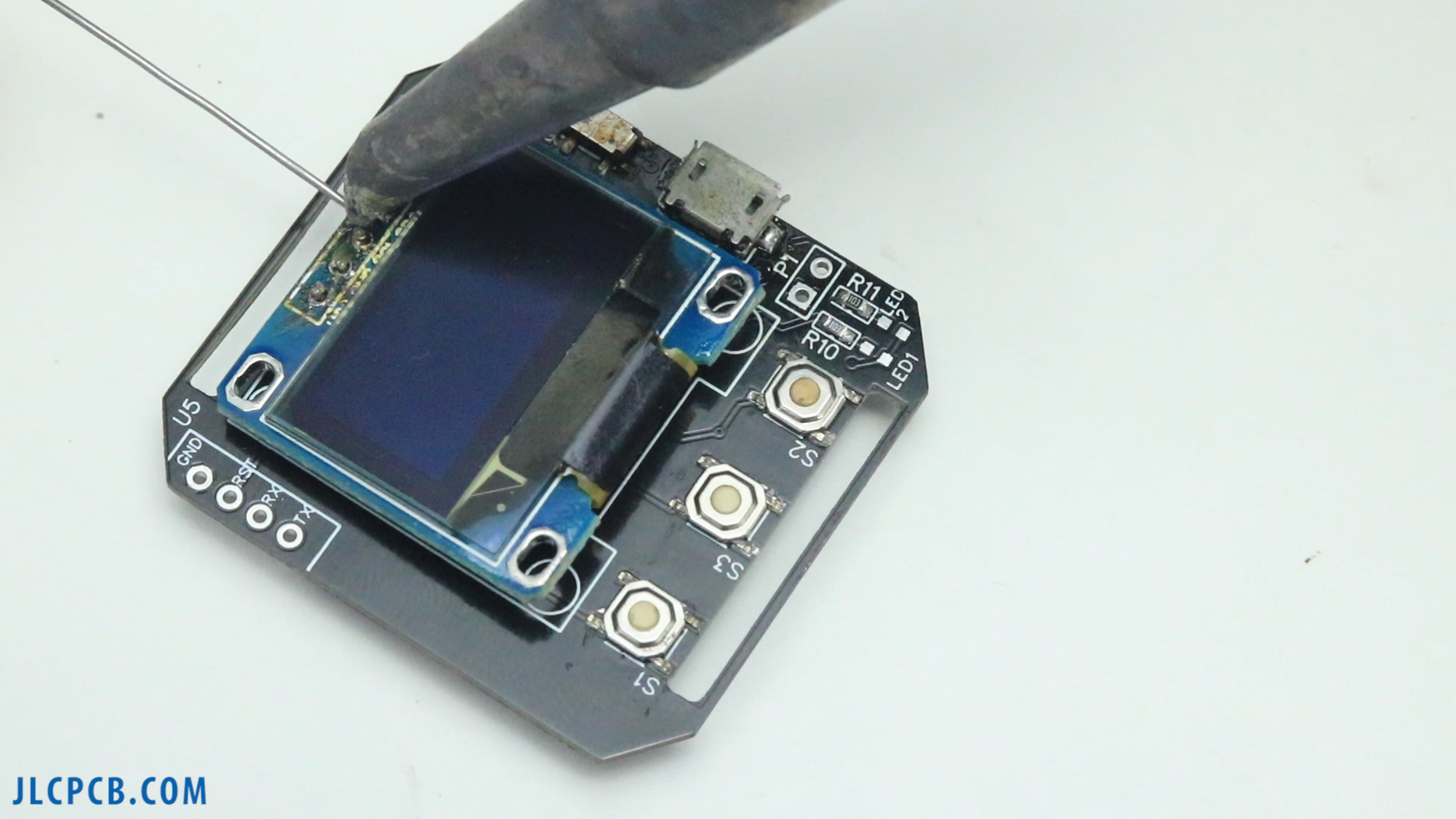 DIY SMARTWATCH : 9 Steps Circuit Diagram
