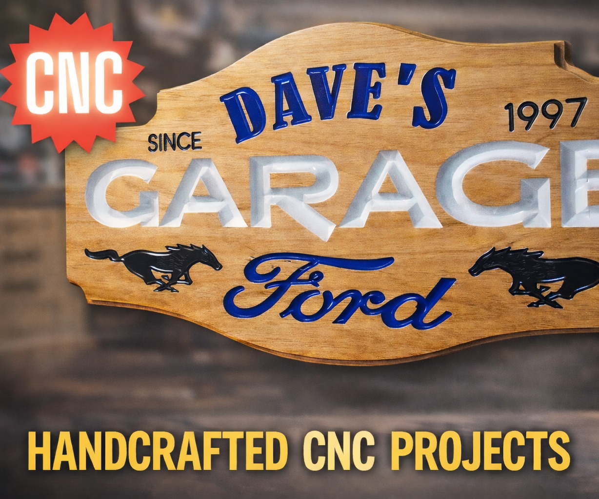 Personalized Garage Sign