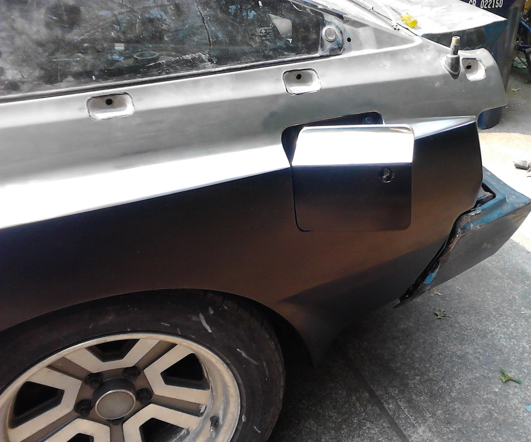 Unconventional Repairs With Bondo and Super Glue.