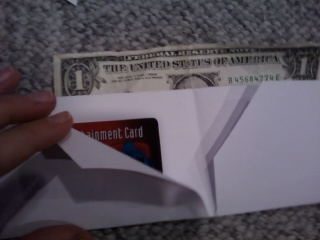 30 seconded paper wallet