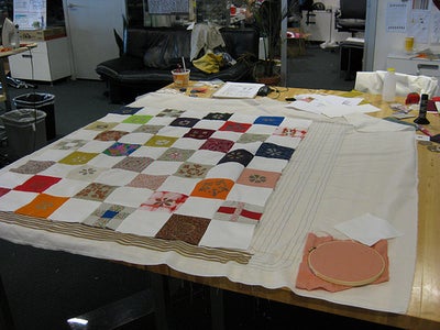 Tilt Sensing Quilt