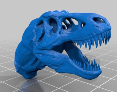 3D Printed T Rex Skull Instructables