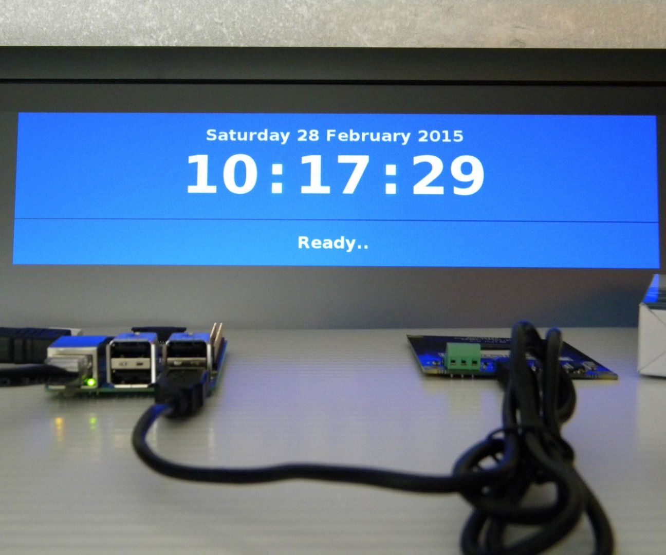 Time & Attendance System With Raspberry and Phidgets