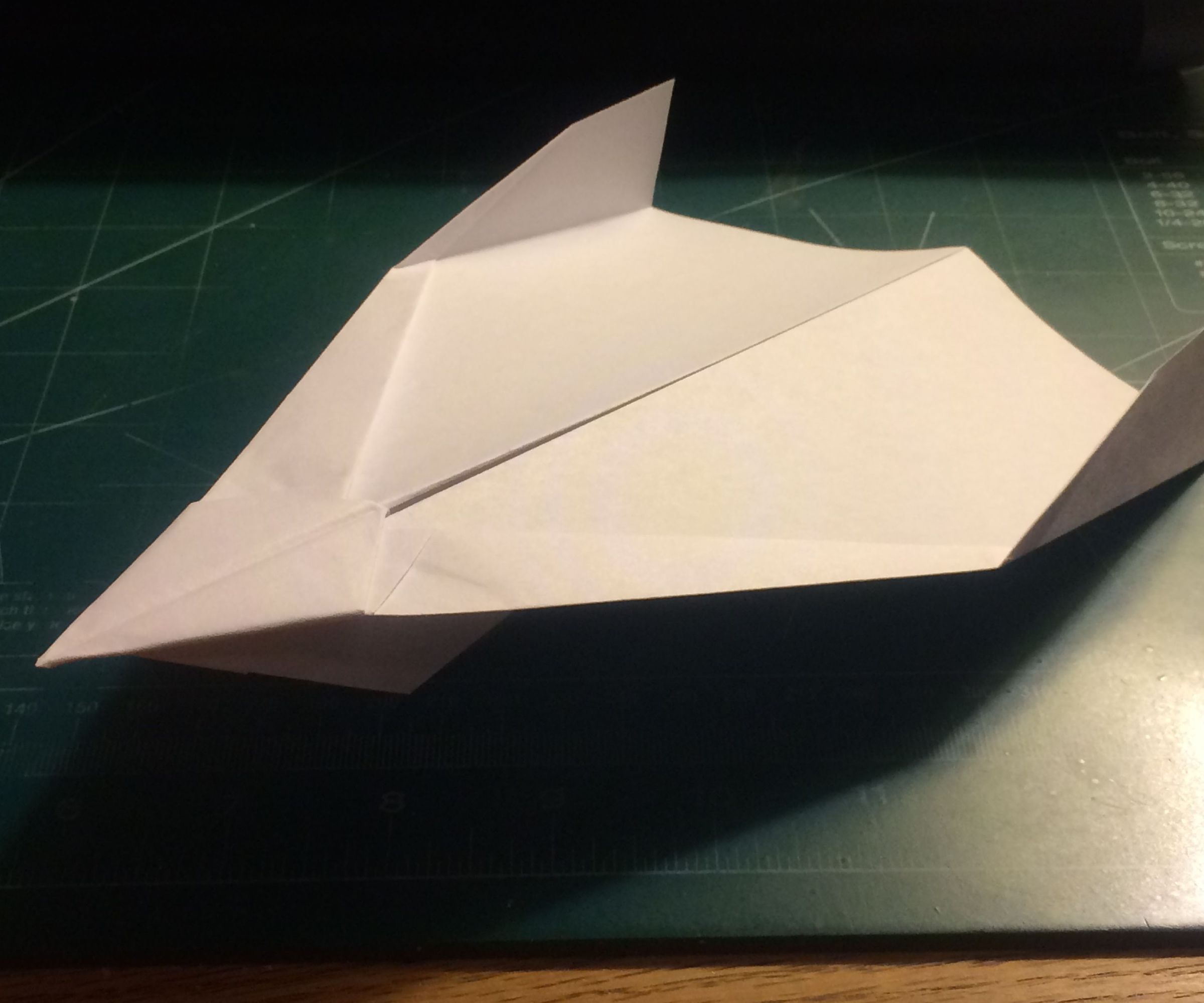 How to Make the StratoCobra Paper Airplane