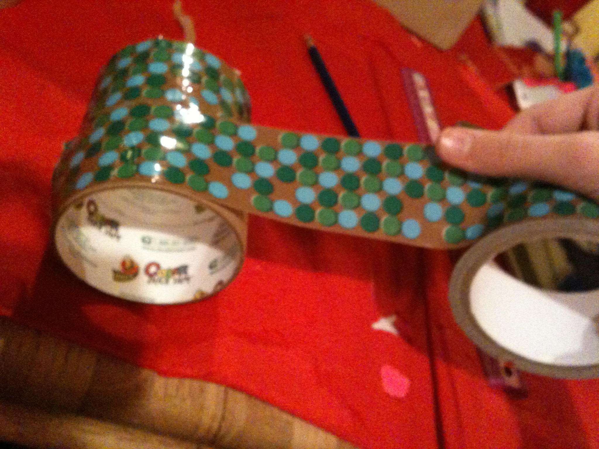 Pencil Holder Using Empty Duct Tape Rolls 5 Steps Instructables