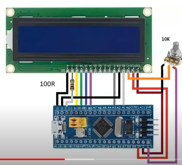 Interfacing 16x2 Lcd Display With Stm32 Microcontroller