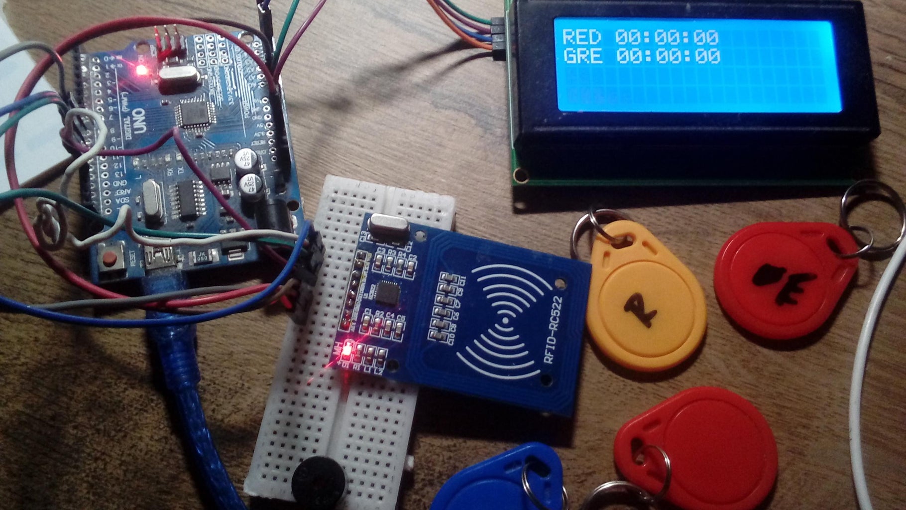 RFID DOMINATION TIMER for Airsoft - Arduino + NXP RC522 + LCD : 5 Steps ...