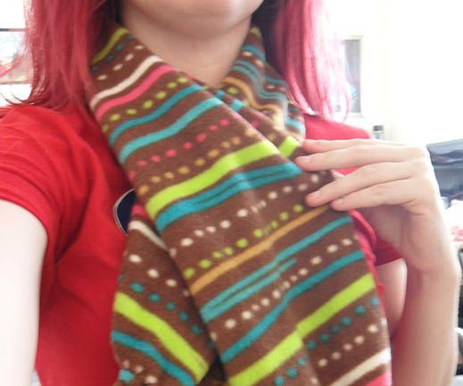 No Sew Charity Scarf