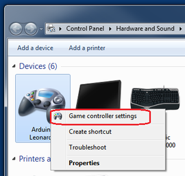 Arduino Settings