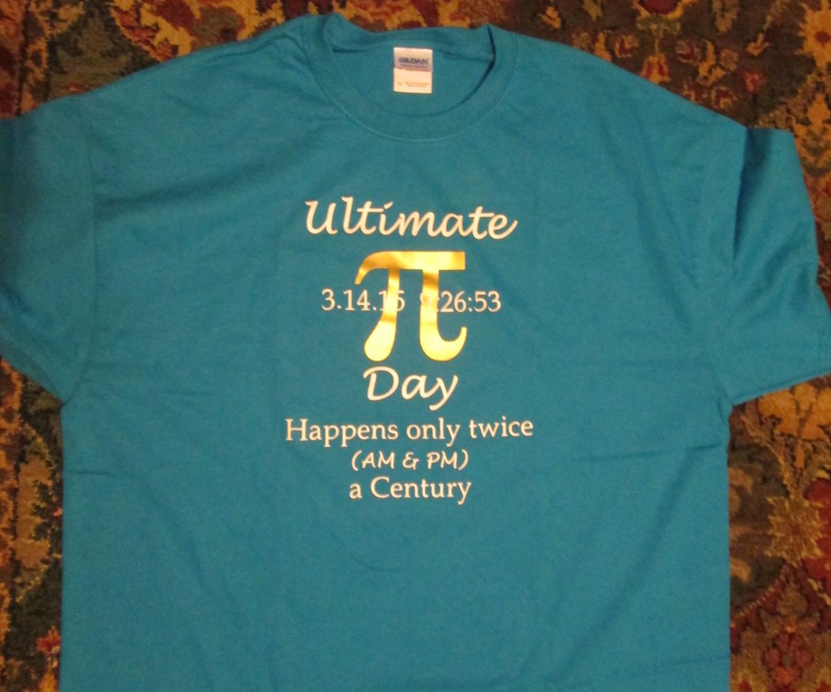 “Ultimate Pi Day” T-shirt