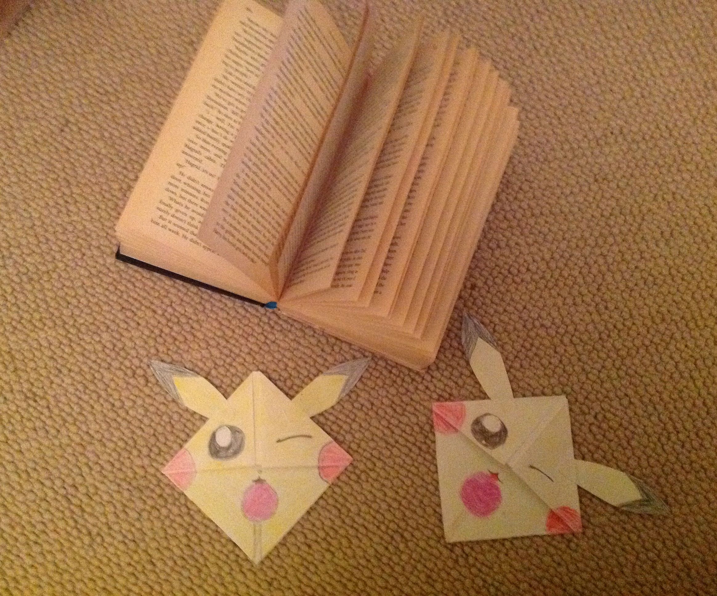 Diy Pikachu Corner Bookmark!!!