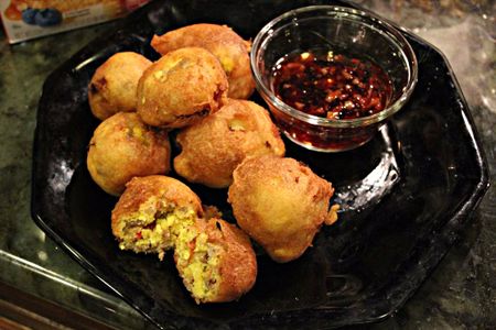 Pancake Coated Breakfast Bites