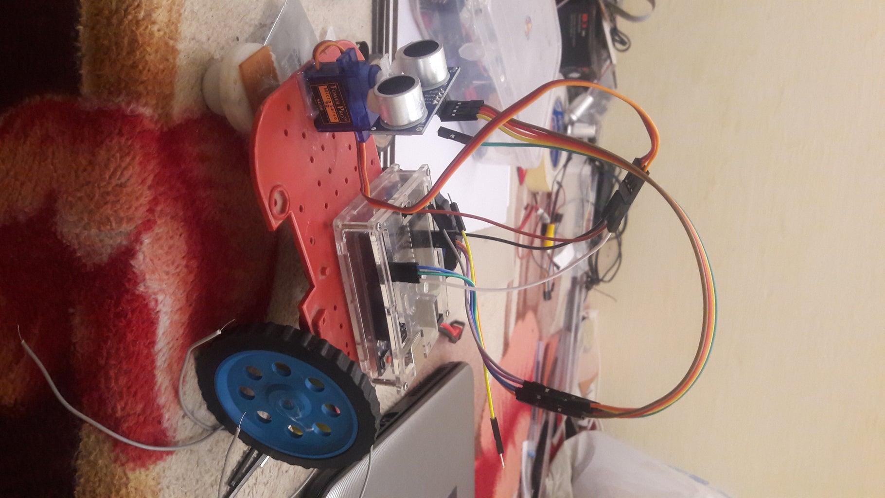 Utrasonic Avoidance Robot Using Arduino : 7 Steps - Instructables