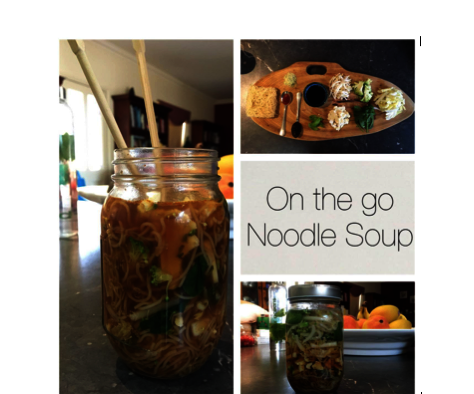 On the Go Noodle Soup