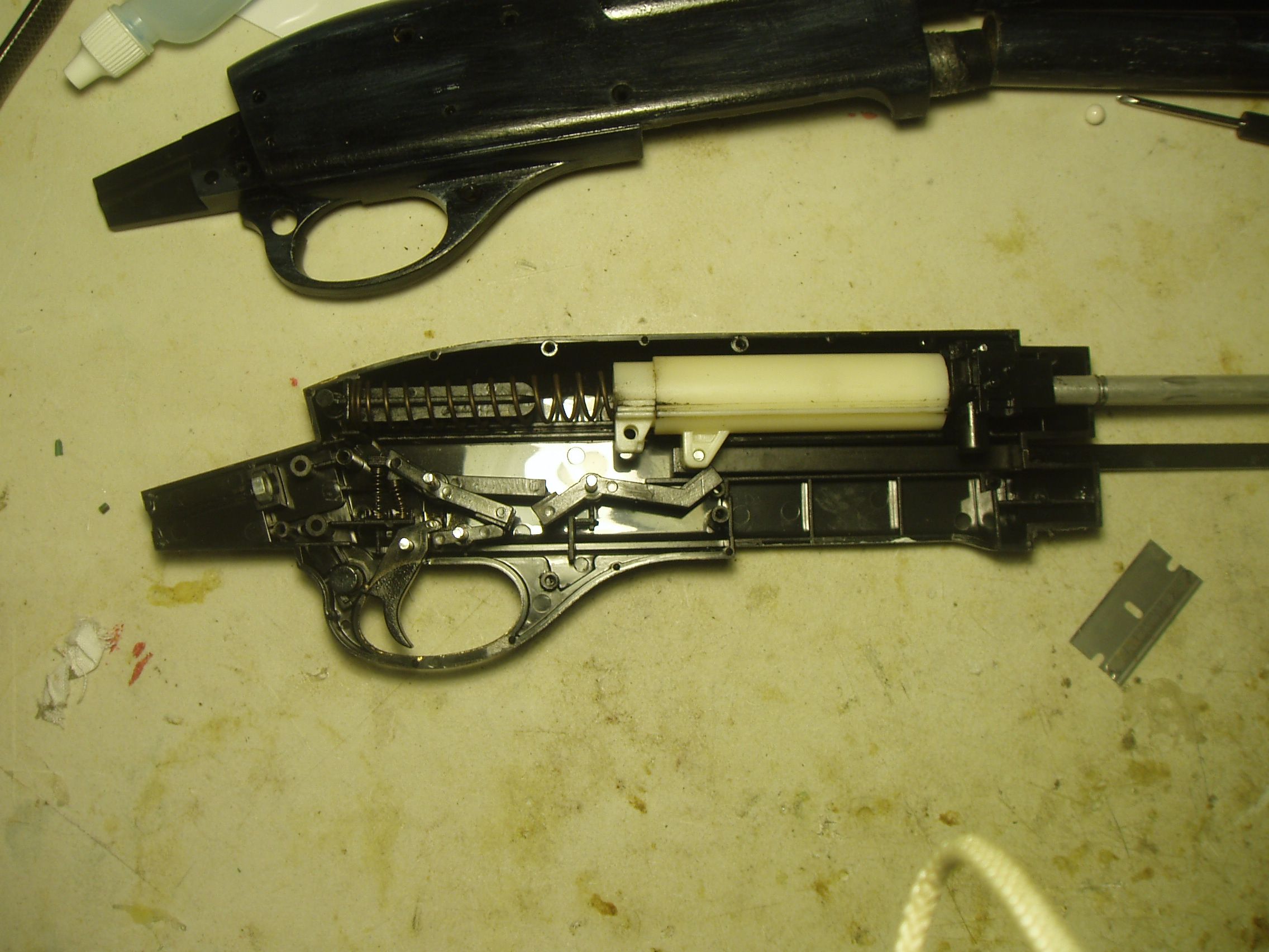 Convert a Spring Airsoft Gun to Full Auto : 5 Steps - Instructables