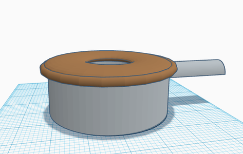 Pot Splash Cover W/ Stirring Abilities