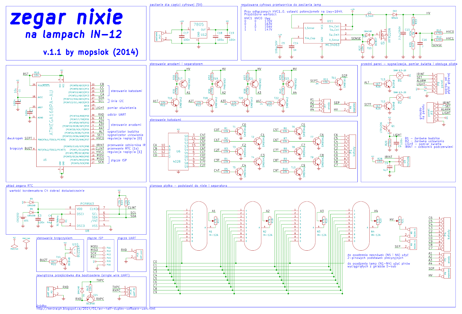 Mahogany & Brass Nixie Clock (with IR and UART Control) 9 Steps (with