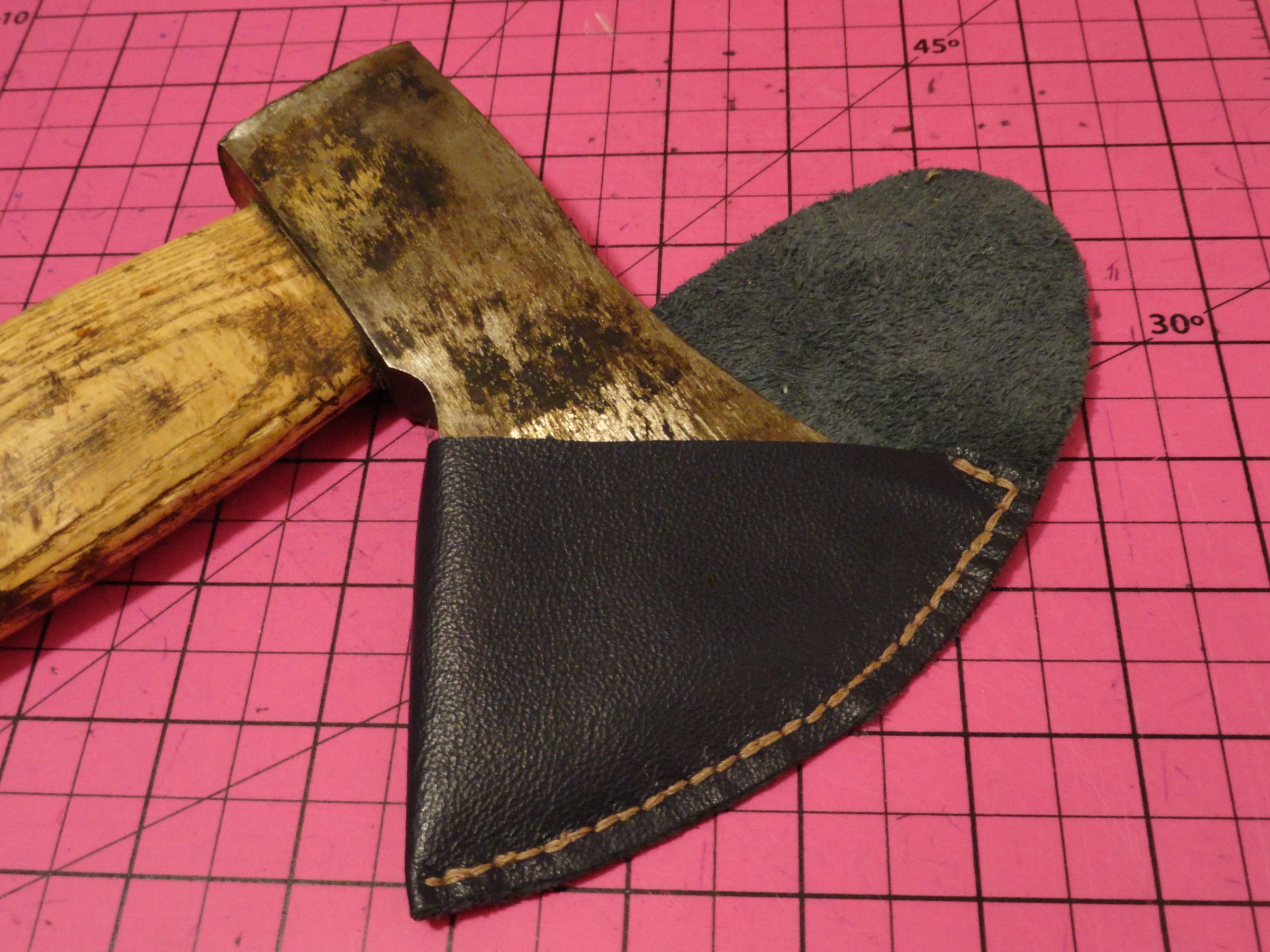 Leather Hatchet Sheath 9 Steps (with Pictures) Instructables