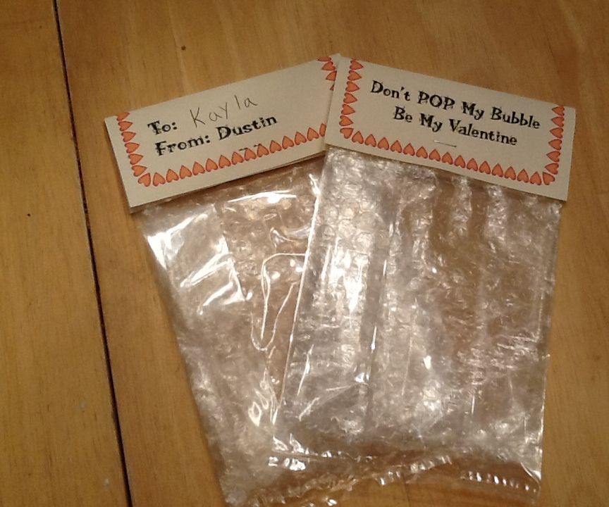 Class Valentine, NO Candy Option