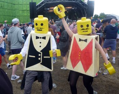 His and Hers LEGO Costumes