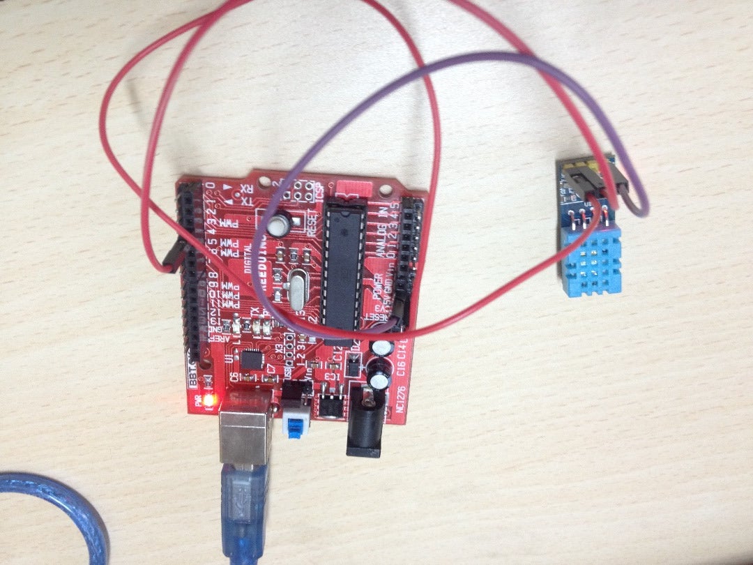 How to Interface Humidity and Temperature (DHT11) Sensor to Arduino and ...
