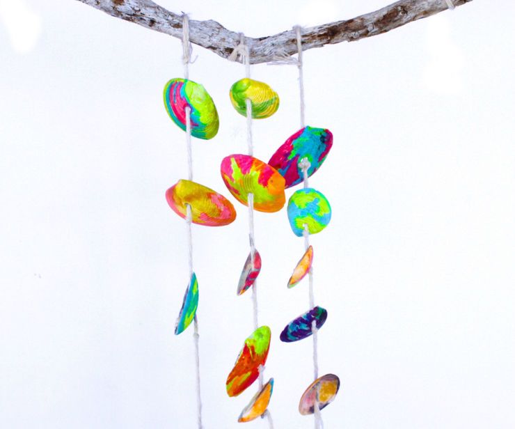 Make This Simple Seashell Mobile