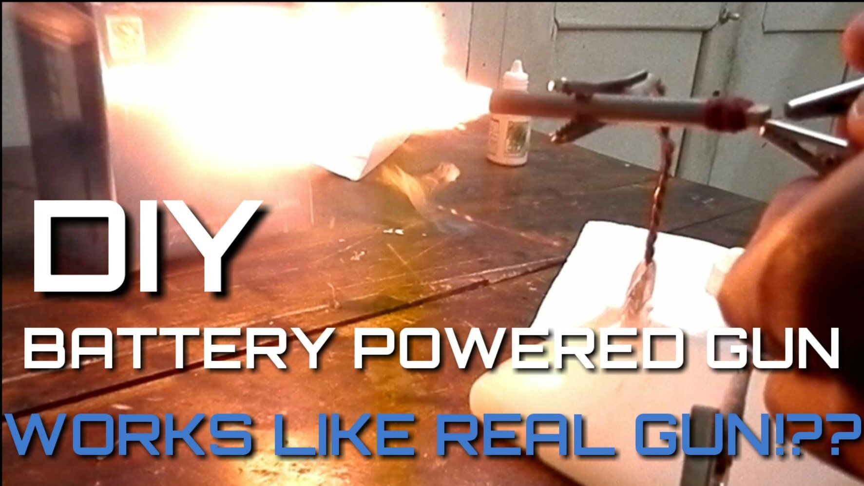 How to Make a Gun - Powerful Match Gun (TUTORIAL)