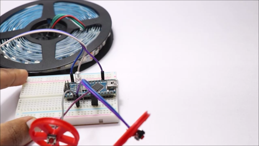 How to Make an Interactive 2 Player LED Strip Game Using Arduino : 6 ...