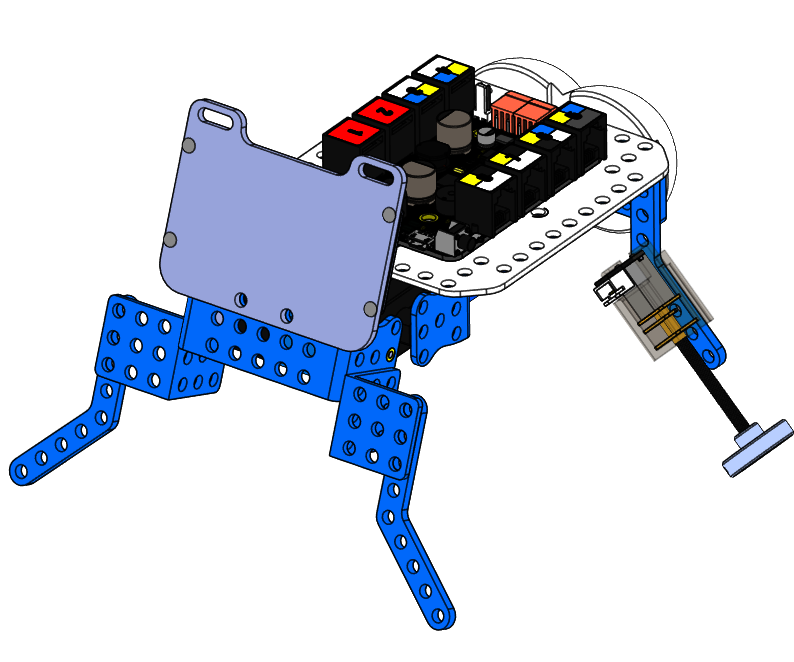 Fighting Dog and Cat Built With Makeblock