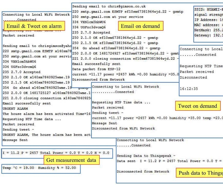 ESP-12 Toolbox - Seamless Integration of Multiple Sensor Measurements, Alarm Detection, Time Stamping, Email & Twitter Notification, Push to the Cloud and Plenty of Room for Your Application, All in One ESP-12 Module  EDITED