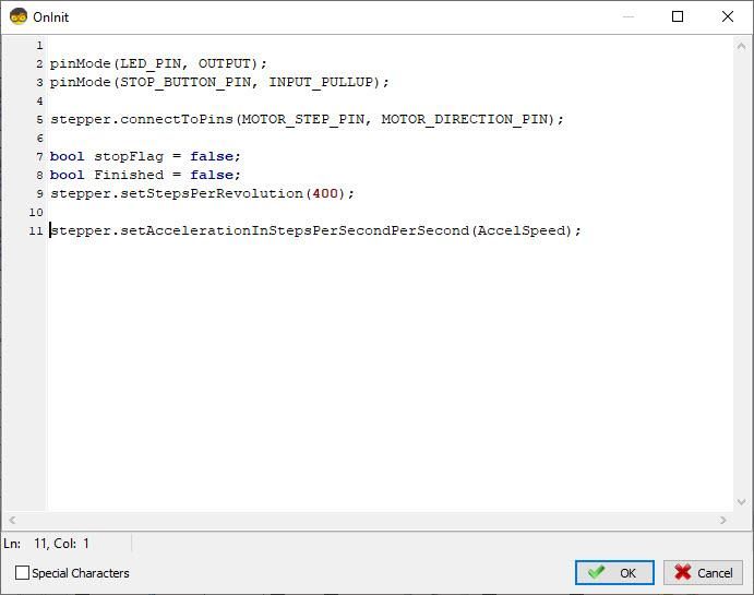 In Visuino Set Custom Code Component photo 6