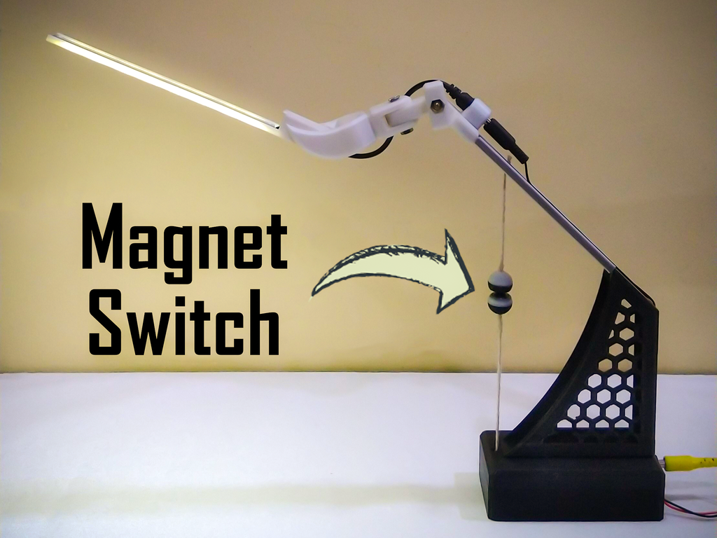 MagnoLamp a Magnetic Desk Lamp 7 Steps with Pictures Instructables