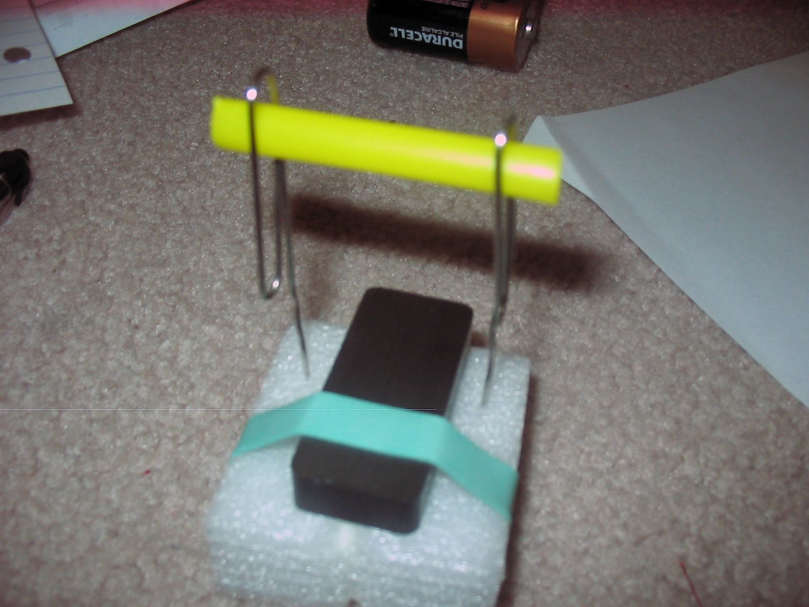 How to Make a Simple Spinning Motor 4 Steps Instructables