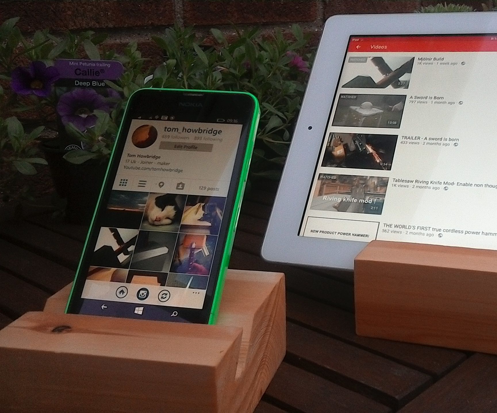 Blocky Dock (phone Stand)