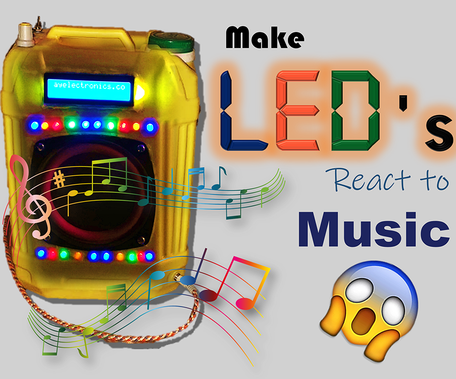 LED Sync to Music + LCD Display