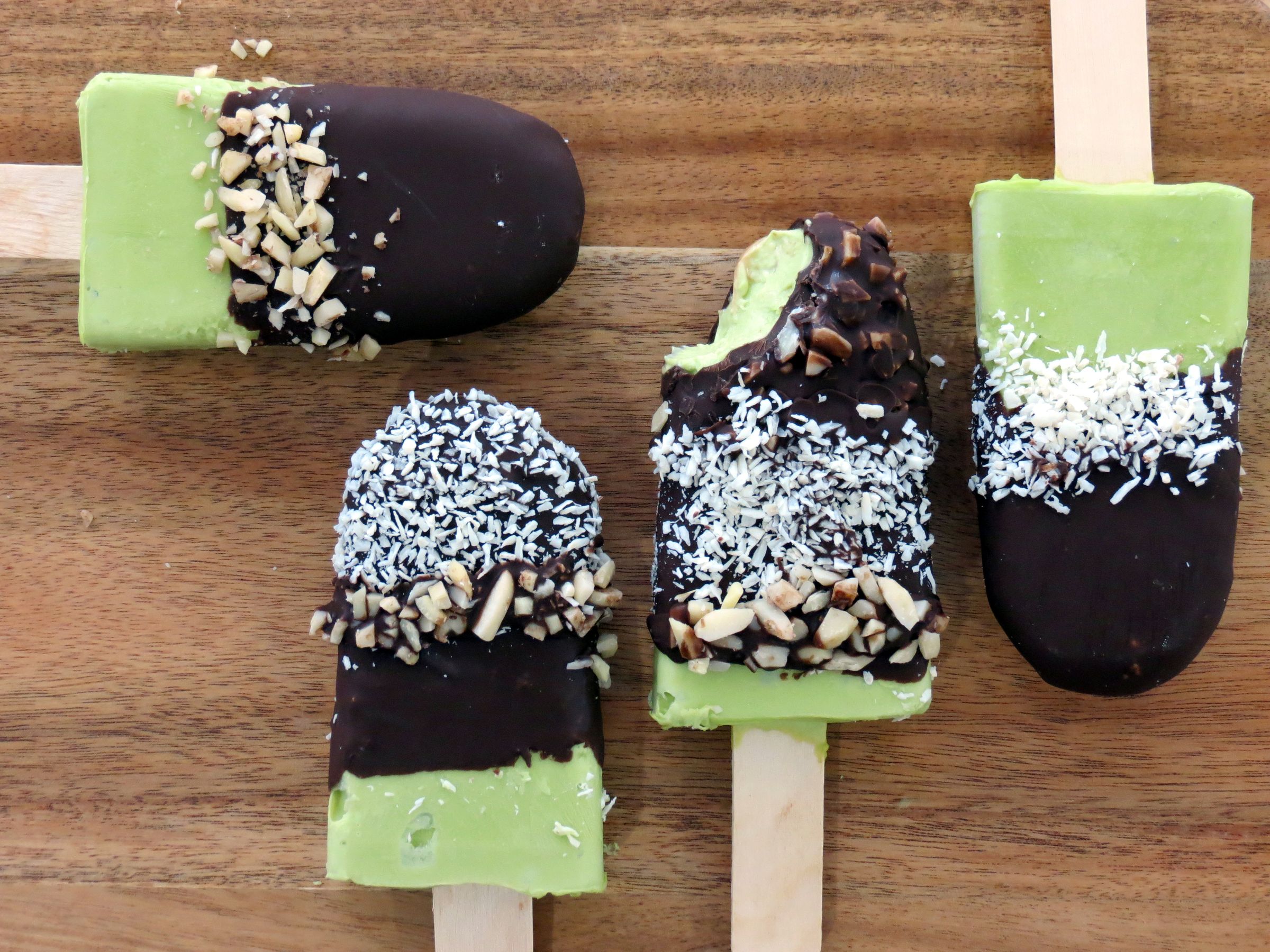Avocado Frozen Yogurt Bars (Ketofriendly) 4 Steps (with Pictures