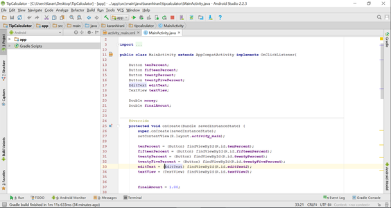 Android Tip Calculator : 15 Steps - Instructables