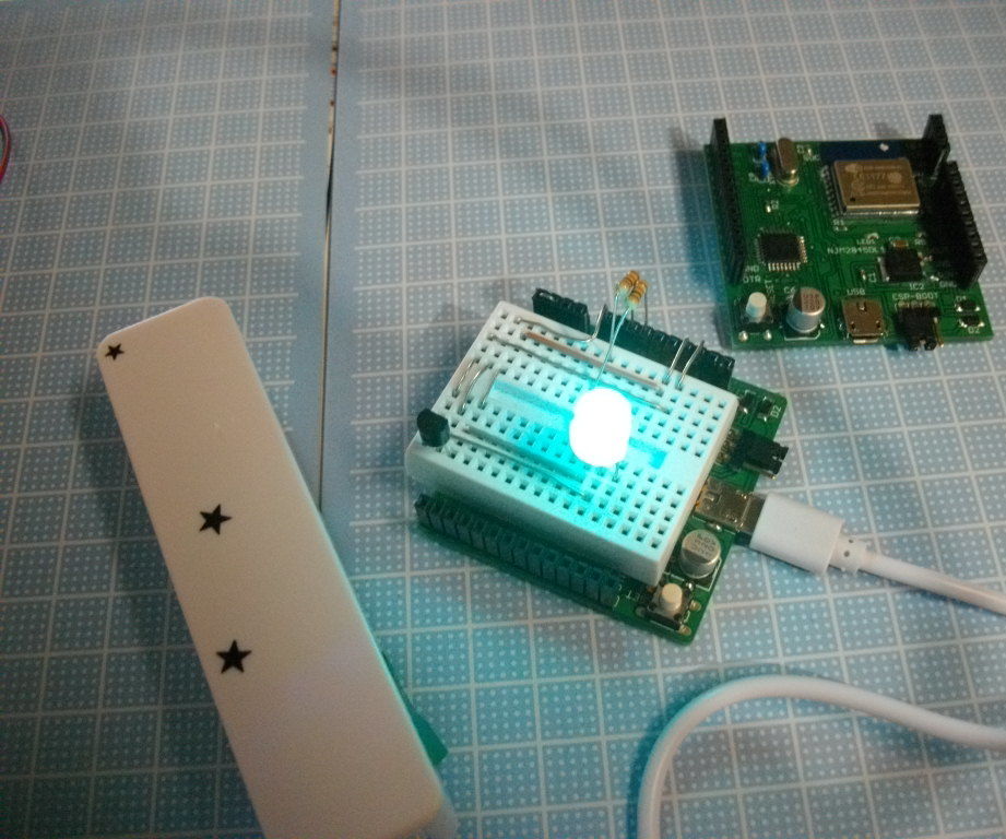 Cheap ,RGB LED +Sensor +deepSleep, With Atmega328P #esp8266