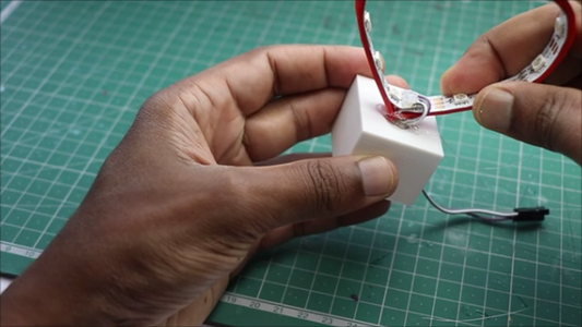 Adding Led Strip to the Heart