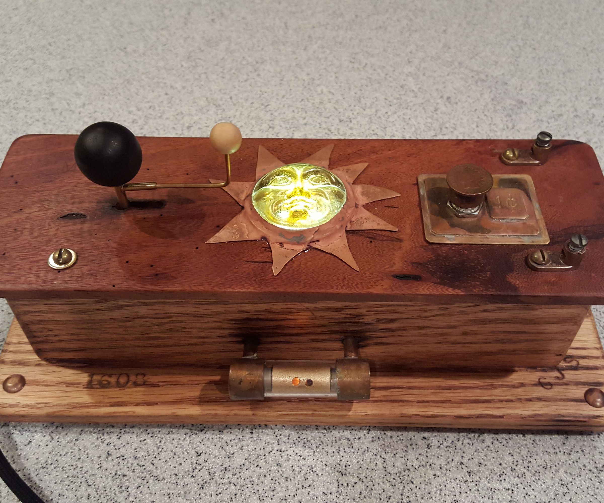 Stained Glass Orrery USB Charger