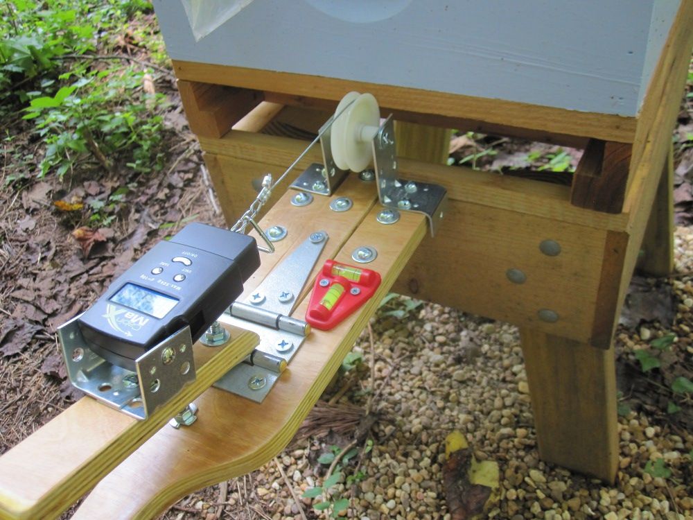 Build a Scale to Weigh Bee Hives