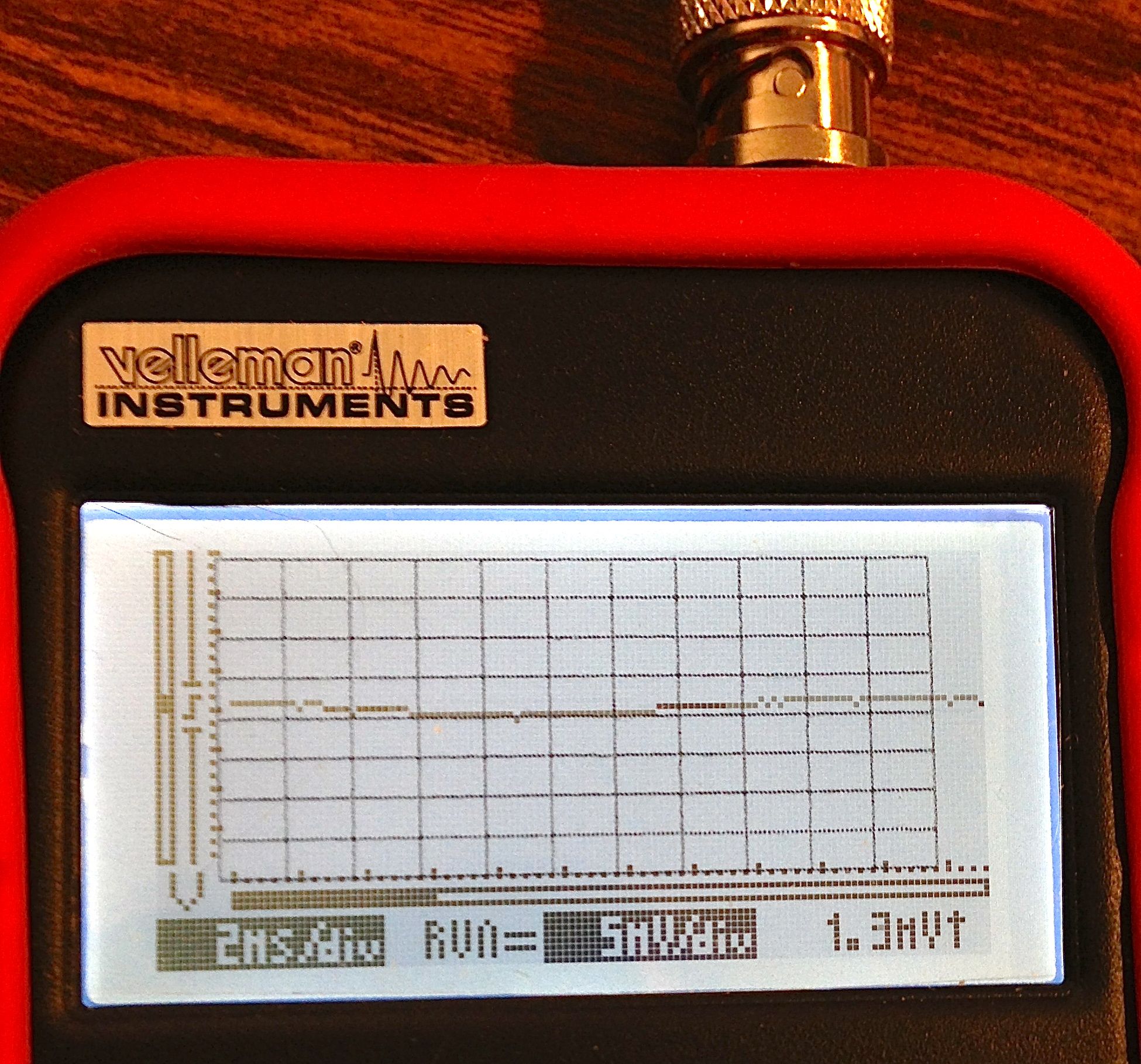 Graticule (reticle) for Velleman HPS140 digital oscilloscope