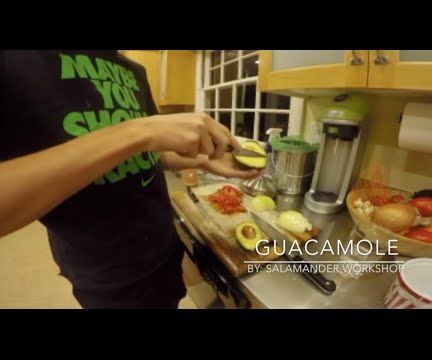 Guacamole Making in Time Lapse 