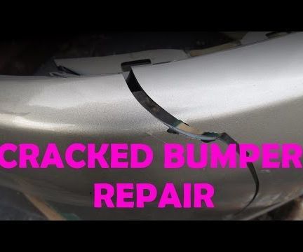 Cracked Bumper Repair