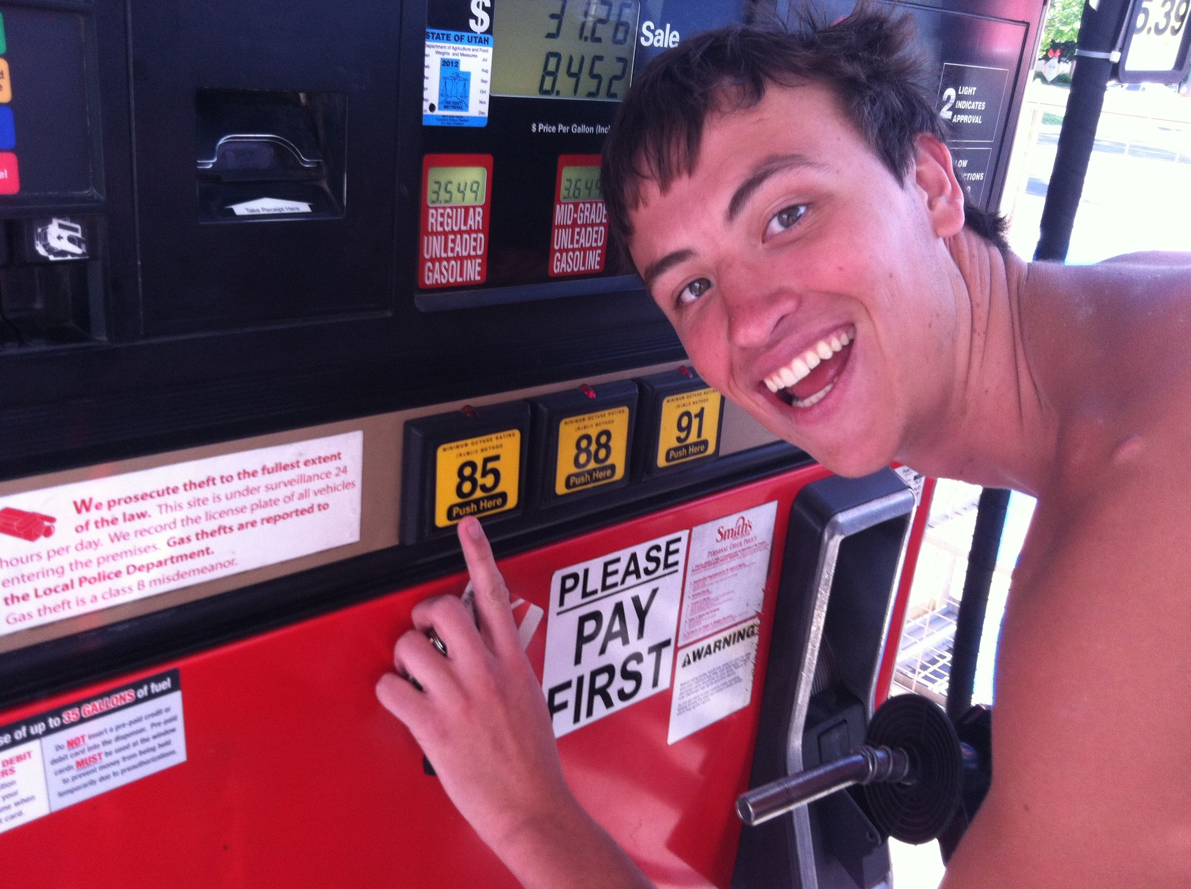 How to Operate a Gas Pump at Smith's Fuel Center 10 Steps Instructables