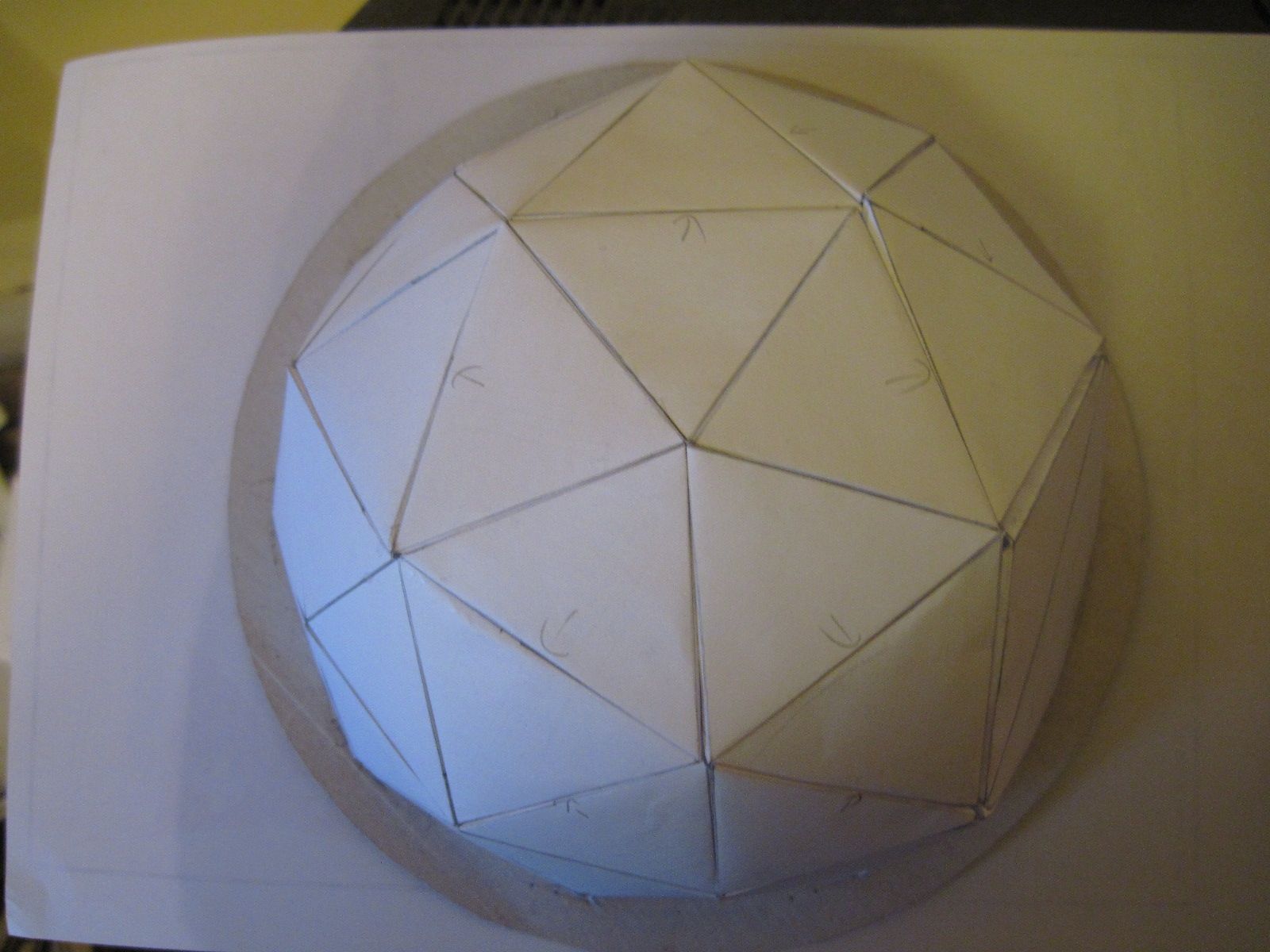 Geodesic Paper Dome Instructables