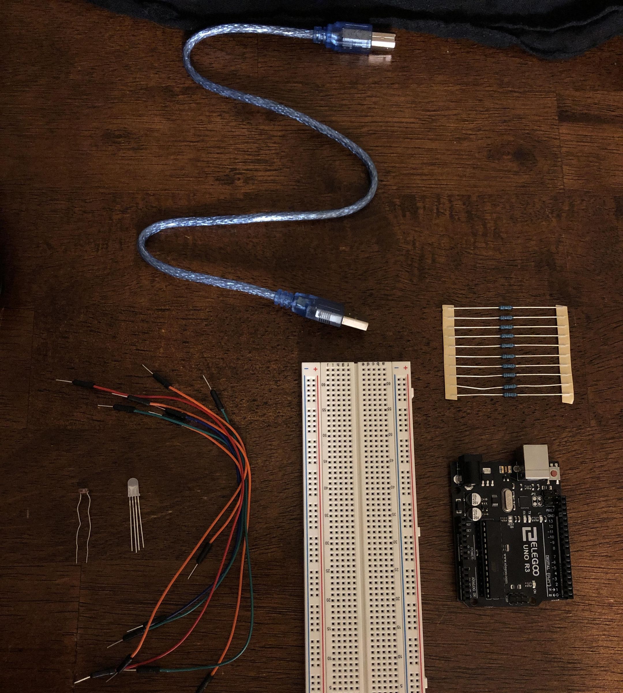 How to Use a Photocell to Change the Color of RGB LED