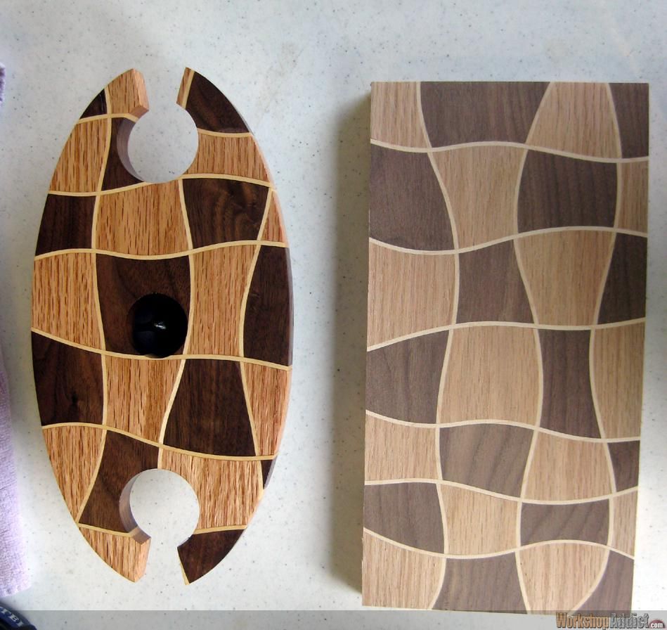 Drunken Checkboard Pattern