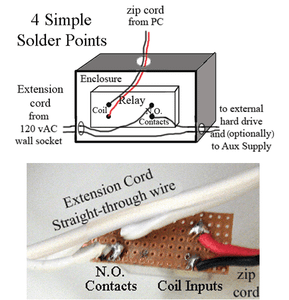 Solder the Wires to the Relay